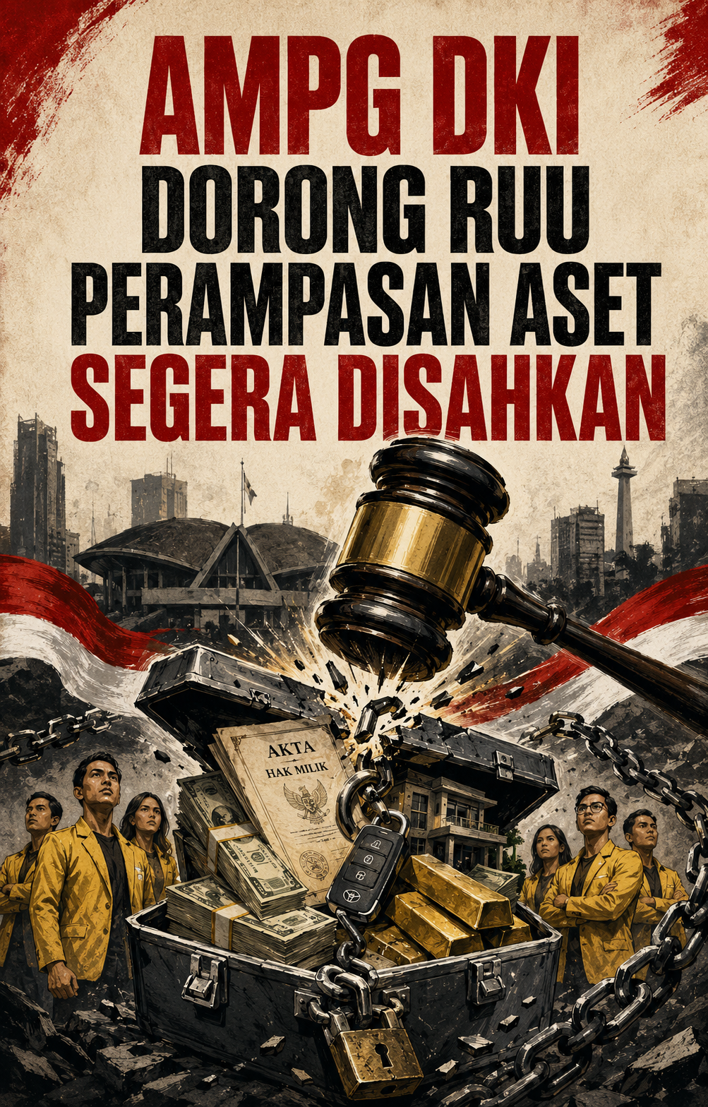 AMPG DKI Dorong RUU Perampasan Aset Segera Disahkan